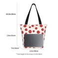 thumbnail image 3 of Sikiie Abstract Red Polka Dot Shoulder Bag Casual Hobo Crossbody Tote Bag for Women and Men Large Purse Messenger Bag Travel Work, 3 of 6