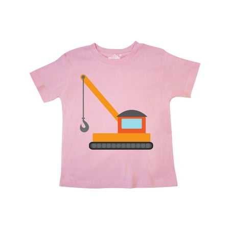 

Inktastic Kids Construction Crane Gift Toddler Boy or Toddler Girl T-Shirt