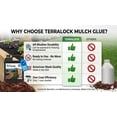 thumbnail image 5 of TerraLock Mulch Glue for Landscaping,Rock Glue. Easy Spray, Easy Hold. Perfect for Mulch, Pea Gravel Large & Small, Rock, Straw and Stone (1 Gallon with Sprayer), 5 of 10
