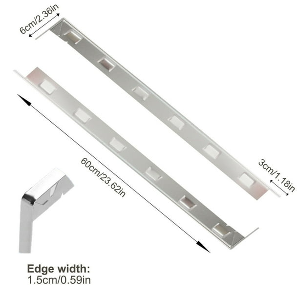 2PCS Stove Gap Covers Stainless Steel Gap Covers Lightweight Durable