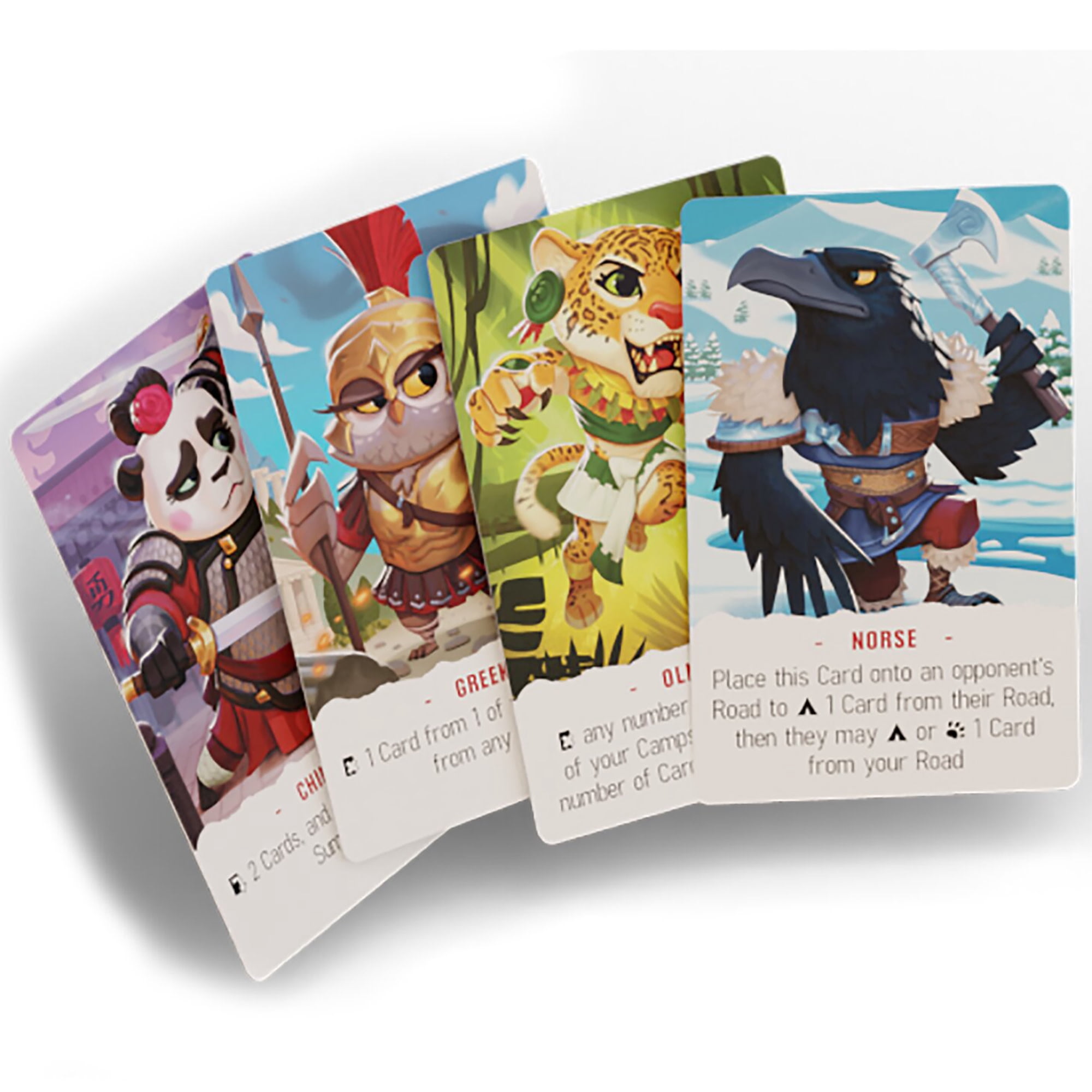 Garphill Games: Spirited - Ancient World Card-Driven Board Game, Animal Clans Forge Allegiances, Fight In Battles, Build Wonders, Ages 14+, 1-6 Player