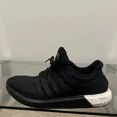 thumbnail image 1 of Ad-id-as Solar Boost Running Shoes Mens Sz 12 Black White S42061 EUC Sneakers EUC, 1 of 6