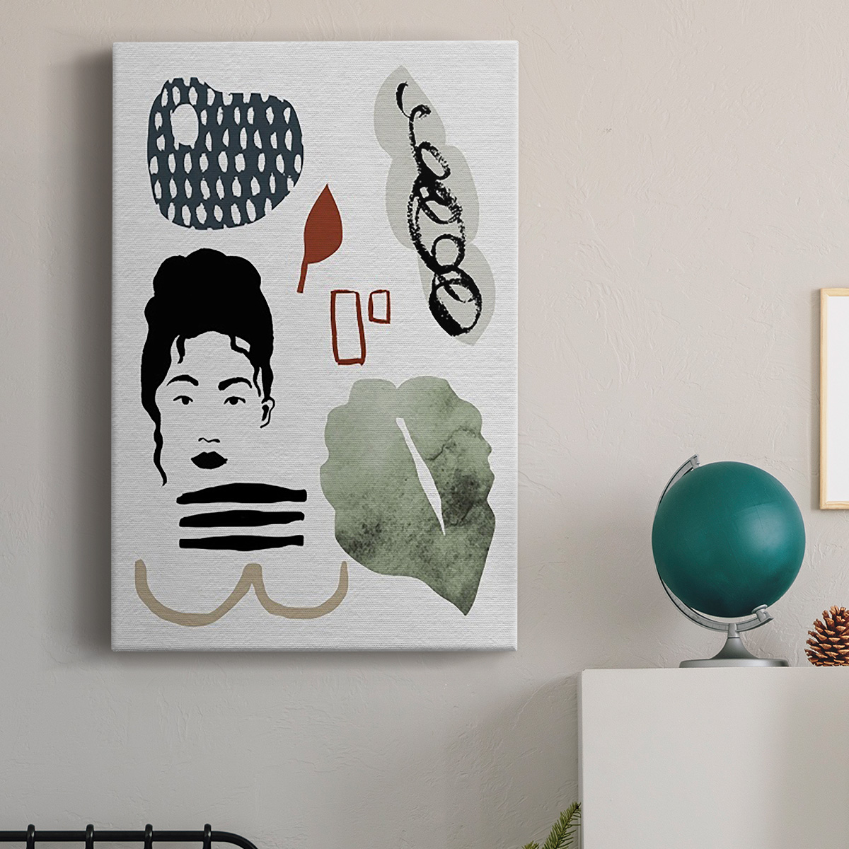 Collected Mindfulness I Premium Gallery Wrapped Canvas - Ready to Hang