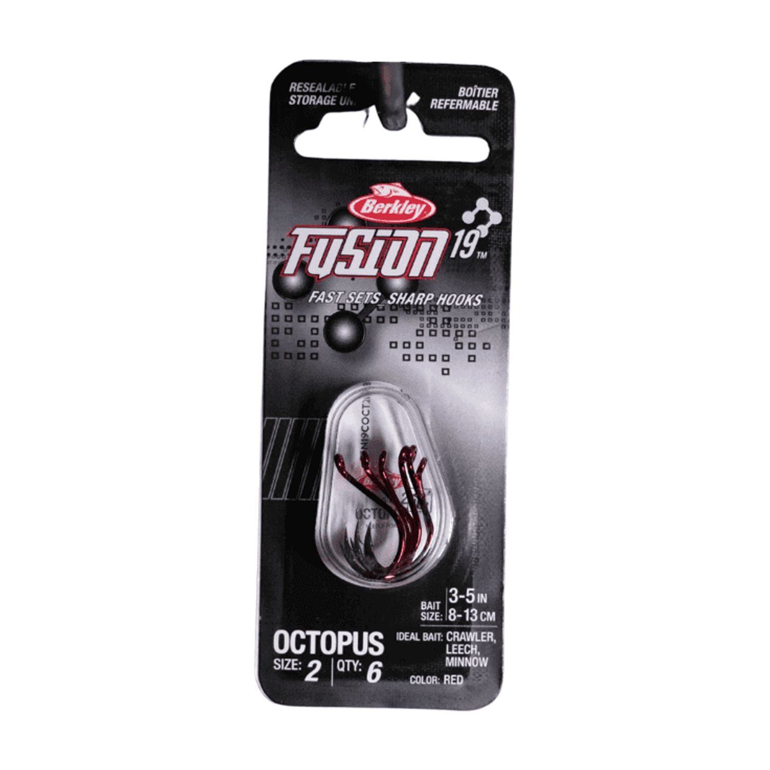 Berkley® Fusion19™ Colored Octopus Hooks