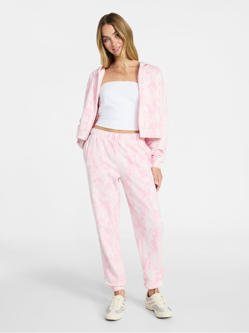Pantalones Jogger De Playa Eco Fleece Splendid – Cómodos Y Con Cordón, Talla SM Mujer