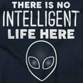 thumbnail image 2 of Funny Alien UFO Believers Sarcastic Womens Slim Fit Graphic Tee Brisco Brands S, 2 of 5