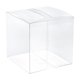 thumbnail image 1 of Cajas de Plástico Unique Bargains Transparente 150x150x150mm Paquete de 6, 1 of 4