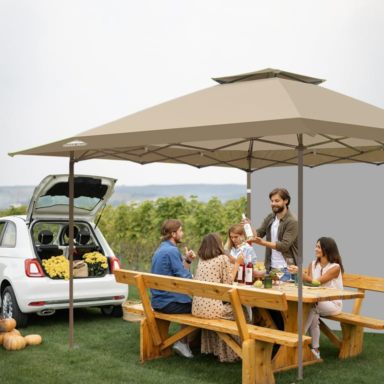 EAGLE PEAK 13x13 Pop up Outdoor Canopy Tent Instant Folding