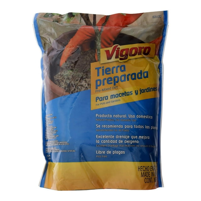 Tierra Para Macetas Vigoro 5 Kg Café