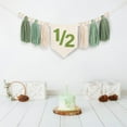 thumbnail image 3 of QZS Durable Half Birthday Decoration,1/2 Birthday Decoration for Home,78.7 Inches Green Highchair Banner for Home,Party Use,1Pack, 3 of 6