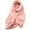 Light Pink, variant on Women's Winter Warm Wool Blend Scarf Lady's Pure Color Warm Shawl Wraps with Tassels