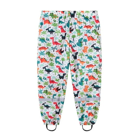 

Bnwani Boys Pants Boys Uniform Pants Summer Savings Joggers Relaxed Toddler Pants Green 4-5 T