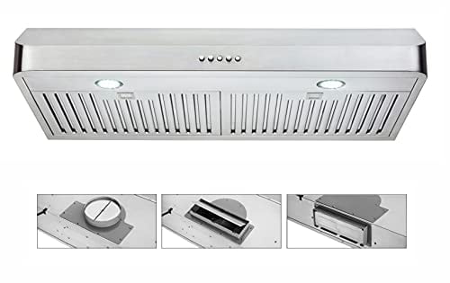 Everkitch top range hood