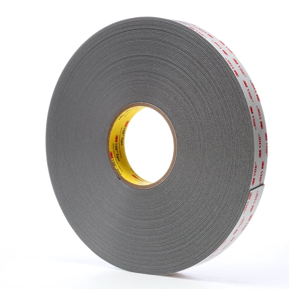 3M VHB Tape 4941, Gray, 1 in x 36 yd, 45 mil, Small Pack, 2 rolls per case