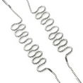 thumbnail image 4 of 1 Pair Women Girls Threader Dangle earrings Threader drop Earrings Wedding Jewelry Chain Bar Threader Drop Earrings, 4 of 9