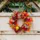 thumbnail image 1 of Guirnaldas de otoño, flores artificiales, corona, adornos colgantes, festival, corona de flores de piña, colgante de puerta, letrero de puerta de patio rural, corona de flores de rama muerta, colgante, 1 of 9