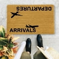 thumbnail image 4 of Hewann Funny Doormat Arrivals Departures Funny Doormat - Welcome Friends Doormat - Cute Home Door Mat, Outdoor Entryway Rug for New Home, Gift for Housewarming and Decor. Doormat, 4 of 7