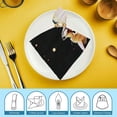 thumbnail image 6 of JRXY Fox Mushroom Fantasy Art Cloth Napkin Reusable Party Dinner Decoration Washable Napkins 4 PCS, 6 of 7