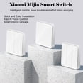 thumbnail image 3 of Xiaomi Mijia Smart Light Switch Mijia App Télécommande Vocale, 3 of 6