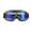 Blue, variant on Shrysg Unisex Sporty Ski Goggles Outdoor Windproof Dustproof Eyewear Adjustable Strap UV400 Protection Vintage Pilot Glasses for Motorcycle Sky Blue