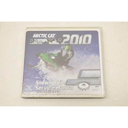 Car Service Manual - Arctic Cat 2258-671 10 Snowmobile Service Manual QTY 1