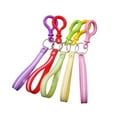 thumbnail image 4 of FRCOLOR Assorted Color Candy Color Wrist Strap for Decoration Made of PVC Ideal for Phones and Keychains 5 pcs, 4 of 8