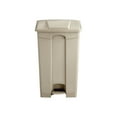 thumbnail image 1 of Safco 9923TN Large Capacity Plastic Step-On Receptacle  23 gal  Tan, 1 of 3
