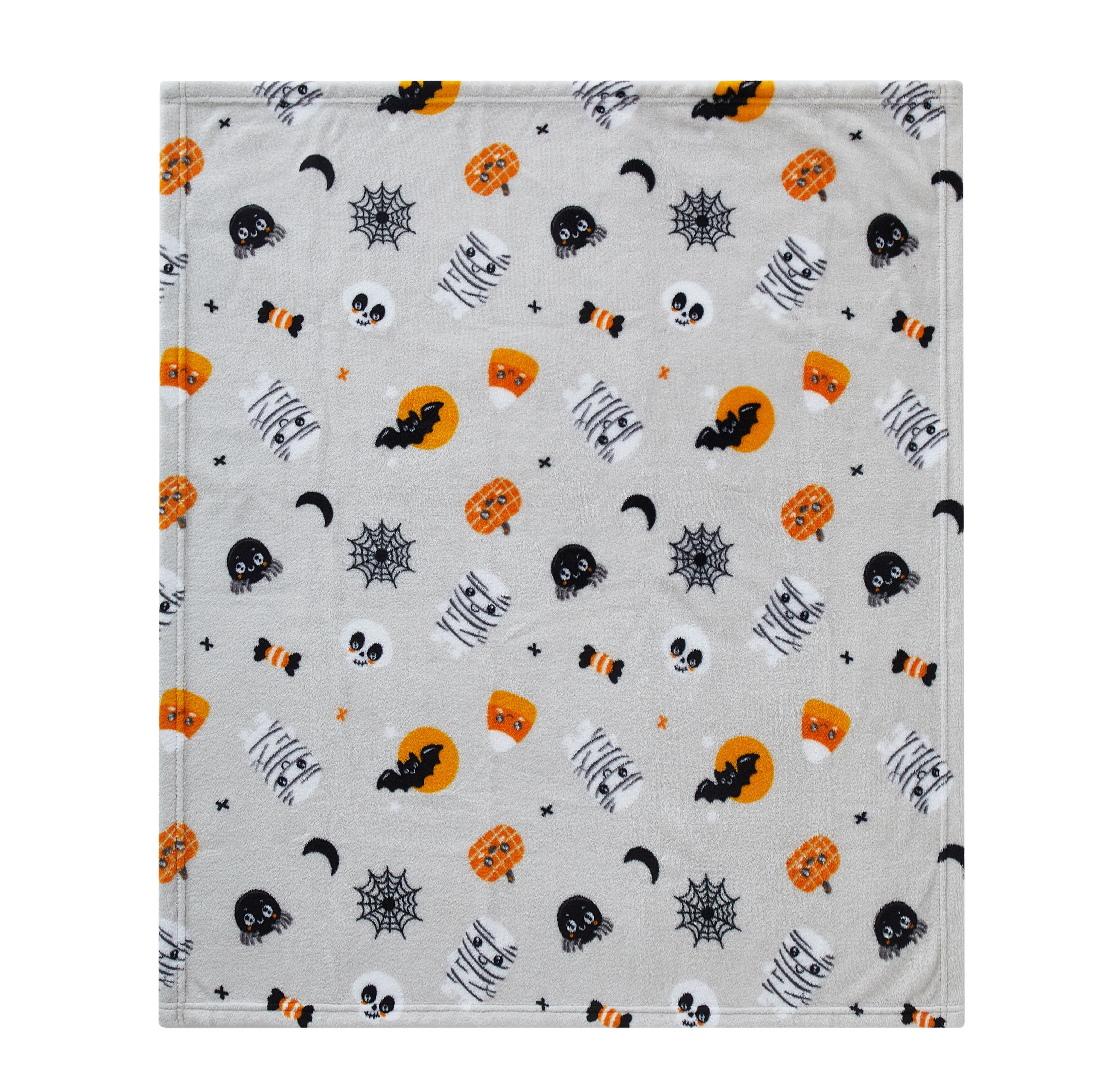 Parent's Choice 30" x 36" Halloween Baby Blanket, Gray