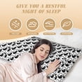 thumbnail image 4 of Lsque Yin Yang Body Pillow Case Cover,Ultra-Soft Microfiber Bed Pillow Cases 20x54 inches,Elegant Bedding,Breathable Durable Pillow Cover with Envelope Closure, 4 of 8