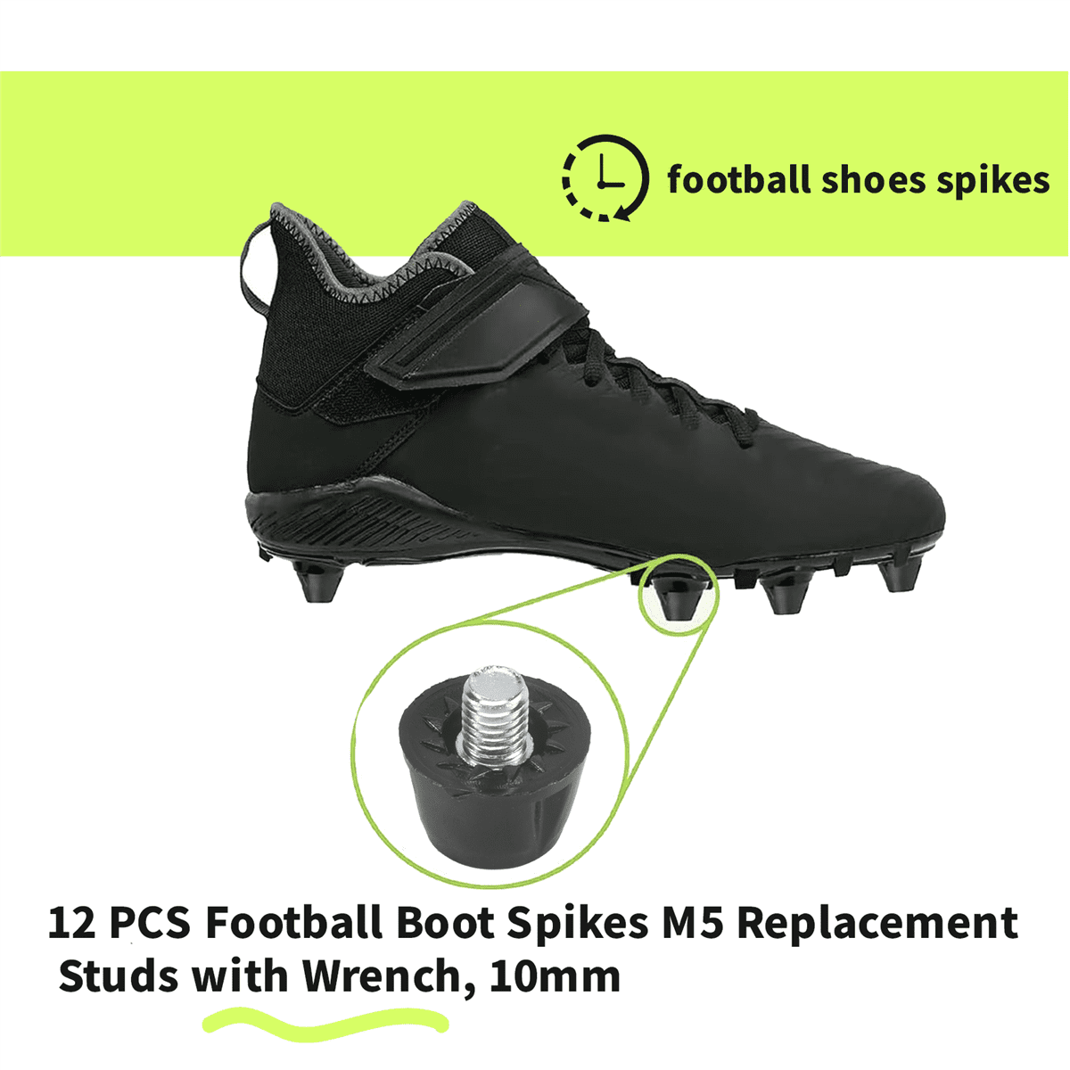 nike football cleats replacement spikes
