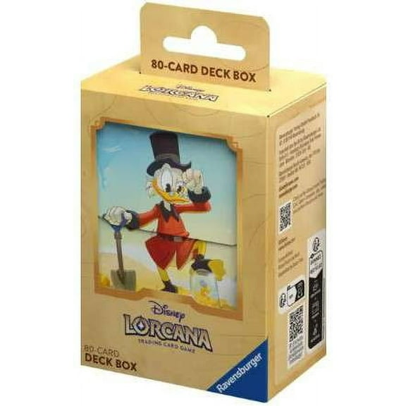 Lorcana 80  Deck Box - Scrooge McDuck