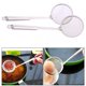thumbnail image 5 of 1 PCS Stainless Steel Fine Mesh Oil Strainer Flour Strainer Hot Pot Colander Foam Scoop Skimmer Spoon Kitchen Tools, 5 of 6