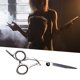 thumbnail image 1 of Tijera De Pelo 4CR Hair Scissor Salon Styling Tijeras profesionales para el cabello Herramientas (Cutting Black) Ygjytge Cuidado Belleza, 1 of 5
