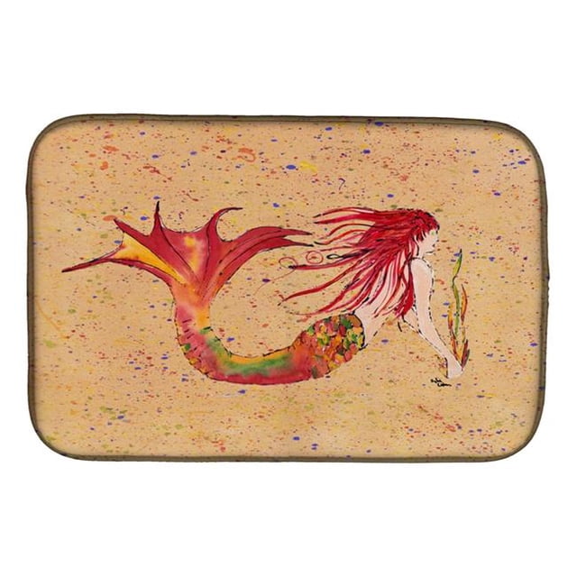 Carolines Treasures 8339DDM Mermaid Dish Drying Mat