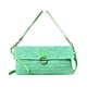 thumbnail image 2 of Bolso Bandolera y Bolso de Mano Brite Verde con Pajita Natural, 2 of 8