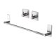thumbnail image 1 of Towel Holder with 2 Packs Adhesive Hooks 16-Inch Hand Towel Rack Towel Hook Stick on Wall, Bathroom, 1 of 5