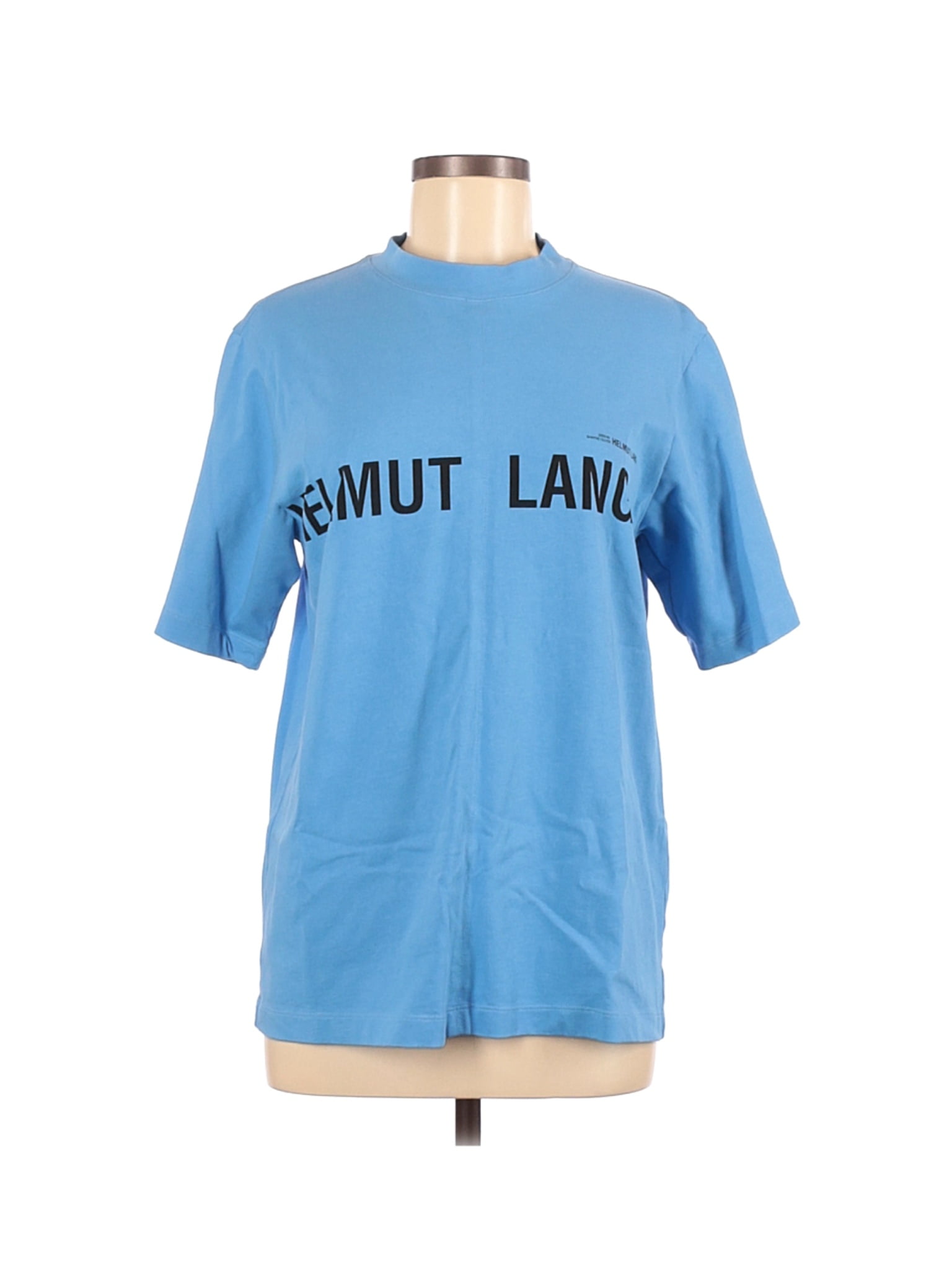 blue helmut lang shirt