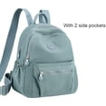 thumbnail image 2 of Mini mochila monedero para mujer pequeña mochila de nailon para mujer bolso de viaje ligero bolso de hombro casual, 2 of 5