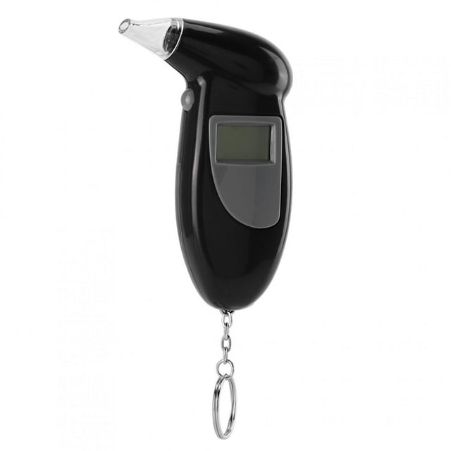 Probador de alcohol LCD, probador de alcohol digital portátil con pantalla LCD, analizador de alcohol digital diseñado meticulosamente