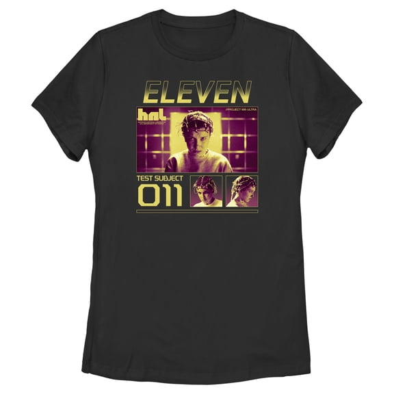 Netflix Women's Stranger Things Test Subject Eleven Graphic T-Shirt