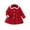 z929C-Red, variant on SGMVNU Kids Girls Trench Coat Long Sleeve Furry Collar Warm Peacoat with Beret Hat Set for Casual Wear Size 4-5 Years, z929C-Khaki