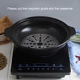 thumbnail image 4 of Heat Diffuser Plate Heat Diffuser, Stainless Steel Induction Cooktop Converter Disk for Gas Stove Glass Cooktop Magnetic Cookware Diameter 18cm/7.1in, 4 of 5