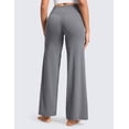 thumbnail image 3 of CRZ YOGA Softretch No Front Seam Wide Leg Pants 30" for Women High Waisted Yoga Lounge Buttery Soft, 3 of 8