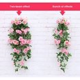 thumbnail image 4 of 2 piezas de guirnalda de rosas artificiales decorativas de 37,4 pulgadas, 4 of 4