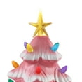 thumbnail image 3 of Mr. Christmas Ceramic Nostalgic Tree, 16", Pink, 3 of 6