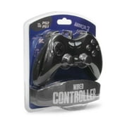 armor3 wired game controller for ps2 (black)