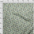 thumbnail image 3 of oneOone Viscose Jersey Olive Green Fabric Block Sewing Craft Projects Fabric Prints By Yard 60 Inch Wide, 3 of 7