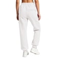 thumbnail image 5 of Womens Sweatpants Fashion Casual Solid Color Pocket Elastic Waist Double Side Pocket Tapered Cuffed Hem Casual Pants Long Pants for Everyday Wear Sweatpants for Women, 5 of 7