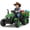 Dark Green, variant on OLAKIDS 24V 9AH Ride on Tractor with Detachable Trailer, 2 x 550W Motors, Remote Control for Toddler