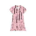 thumbnail image 5 of CCRFTGI Girls Polo Dress Size 7 Back To School Short Sleeve Uniform Cute Polka Dots Pleated Flare Skater Polo Dresses Summer Button Collared Picque Polo Dress Pink 7-8 Years, 5 of 5